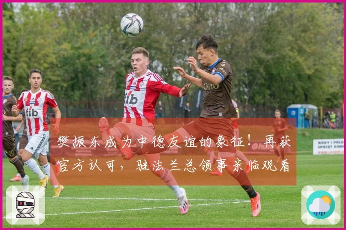 樊振东成为中德友谊的象征！再获官方认可，驻法兰总领事亲临观看